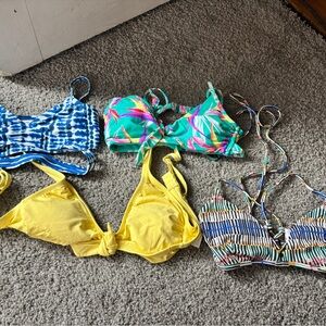 Athleta Multicolor Bikini Top